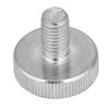 10pcs M8 Zinc Plated Carbon Steel Flat Knurled Head   Thumb Screws (M8*10)