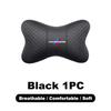 1PC Car Seat Neck Pillow Headrest Rest Support Pad For BMW M Power Performance M3 M5 X1 X3 X5 X6 F15 E46 E39 E36 E60 E90 Sticker av2