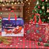 5PCS/Set Christmas Gift Bag 33x25x17cm Non-woven HandBag Multiple Styles Colors Decoration Christmas New Year Party Supplies ZYF