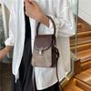 Stylish And Versatile Pu Mini Crossbody Bag For Women With Vintage Chic Design