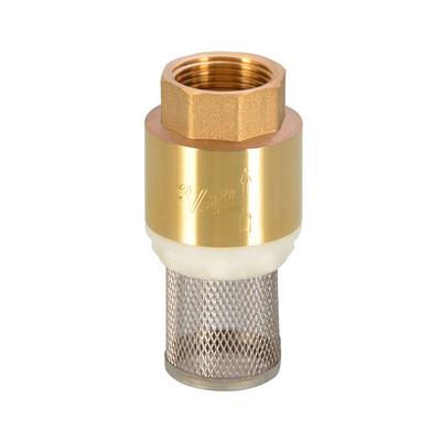 Wide Application Brass Strainer Filter For Water Oil Separation Internal Thread Brass Foot Valve