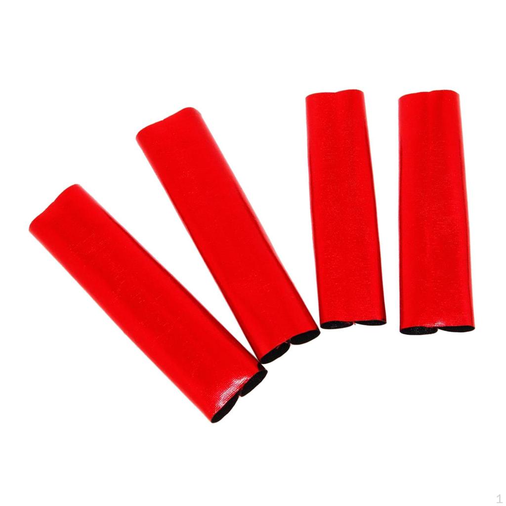 4 Pieces High Elastic Shocks Socks Damper Dirt Dust Resist Guard Cover for Slash 4WD Model Buggy