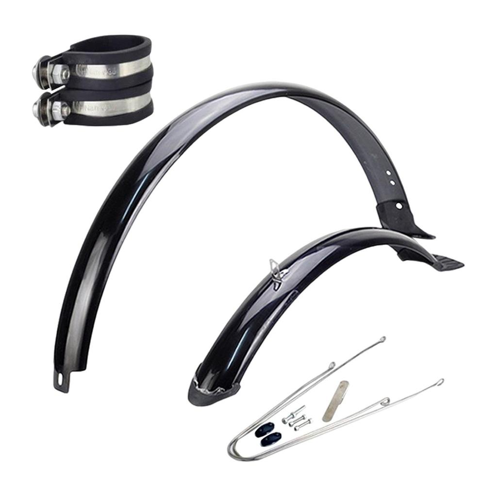 Mountain Bike Mudguards Road Bicycles Fenders 27.5 inch Rustproof Front and Rear Fender Set Cycling Fender Set Wheel Fenders