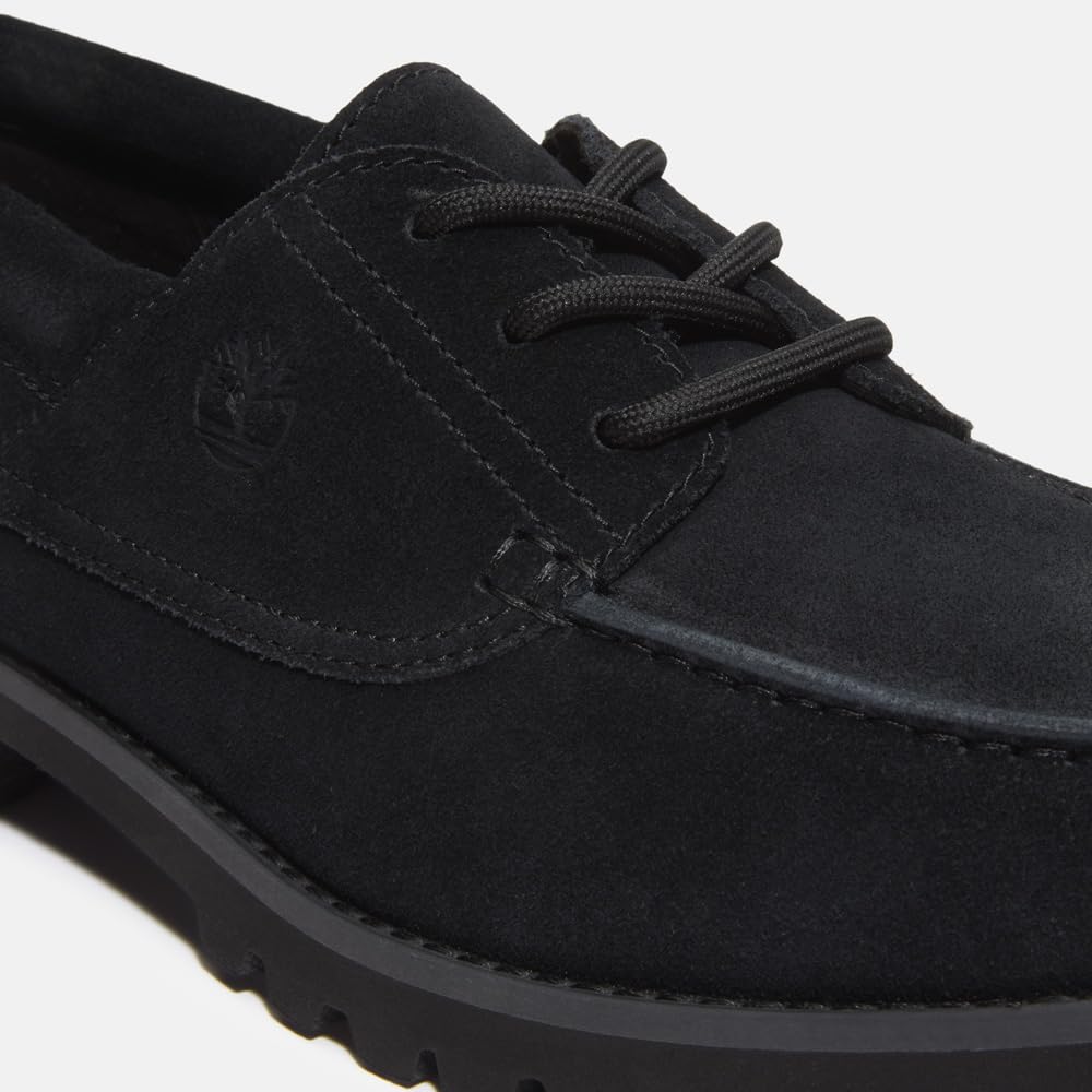 Timberland Authentic Light Boat Shoes TB0A6BT2EK41 Black Suede Men's 7.0 / 25.0cm