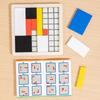 Kids' Wooden Tetris Puzzle: Creative & Educational Logic Training Toy