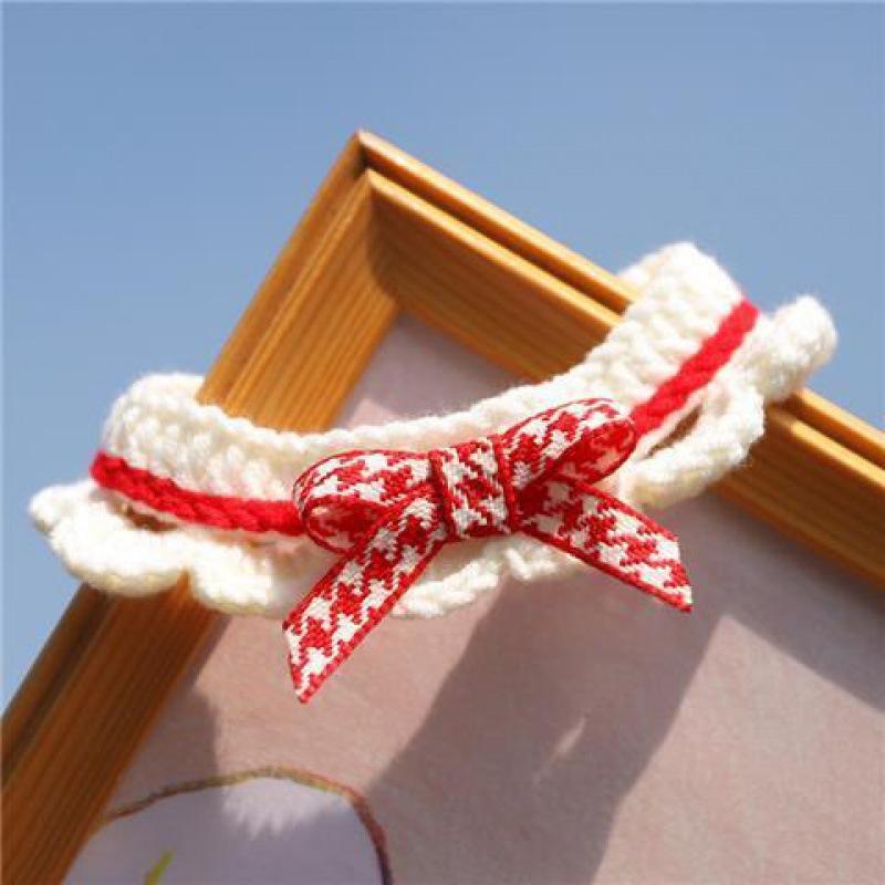 

Easter Bow Pet Bandana Suitable for Cats and Small medium-sized Dogs Available in Multiple Colors and Sizes a Memorable Birthday Photo Gift XS красный