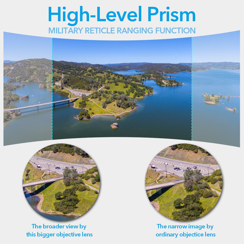 10x25 1000m Long Range Folding Mini Telescope Hd Powerful Binoculars For Outdoor Camping Tourism With Neck Rope