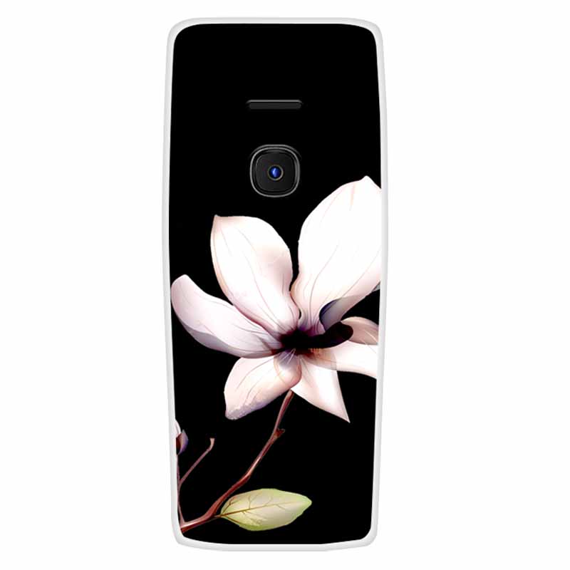 For Nokia 8210 4G Case Soft Silicone Space Landscape Covers for Nokia 6300 4G Cases Colorful Bumpers Cat Phone Protective Bags