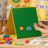 Double-Sided Felt Board Large Play Area Standing Story Lightweight and