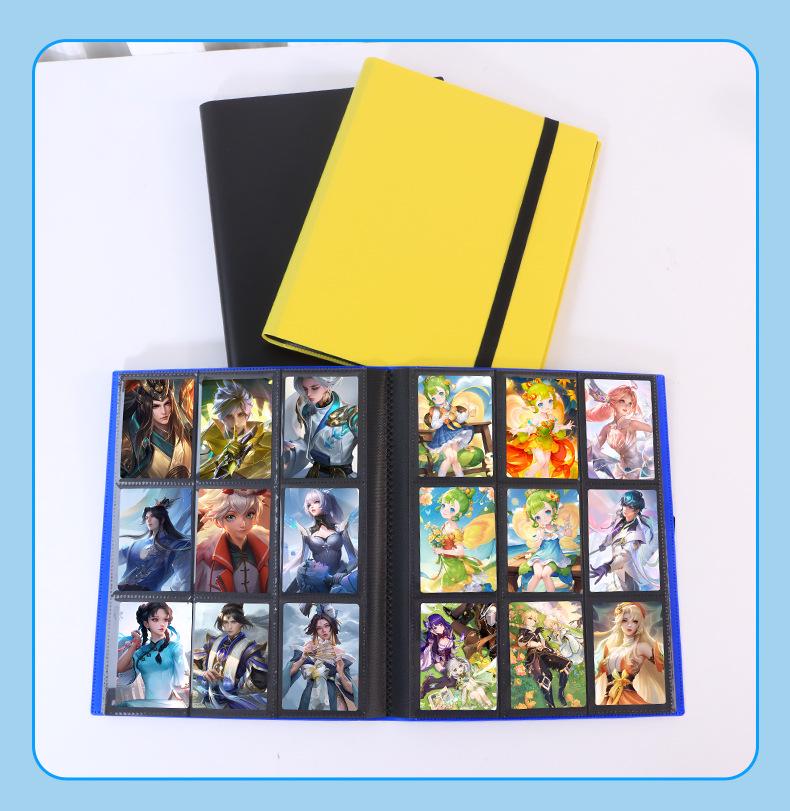 9-Grid Large Capacity 360 Card Slots Album for Game and Ultraman Cards