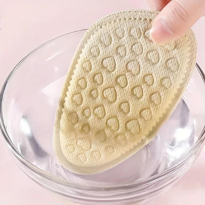 1 pair, women's metatarsal pads, high heel comfort pads, weight shifting and shock absorption pads, non-slip invisible design.