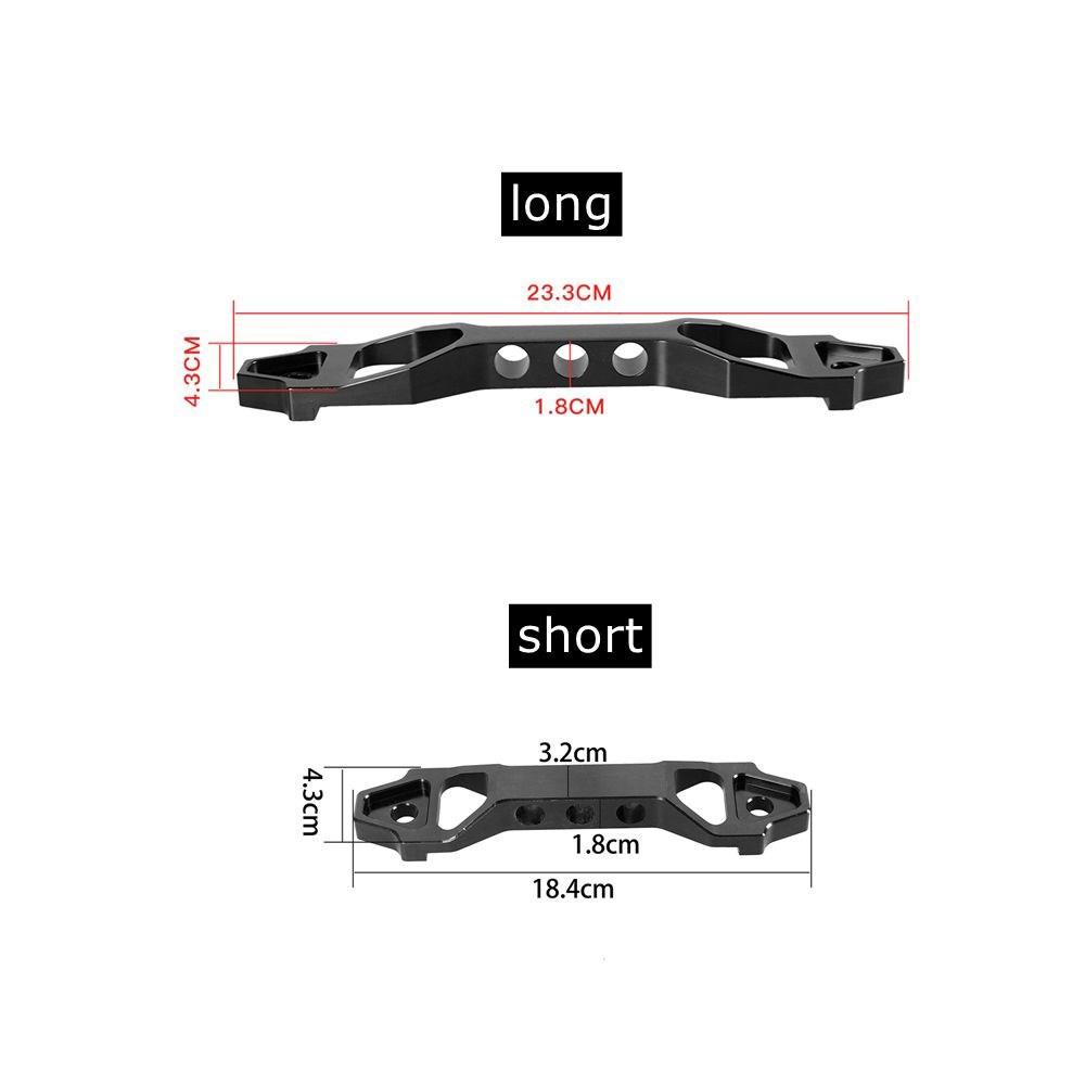 New JDM Style Car Racing Battery Tie Down Battery Fasten Bracket Holder 14cm 19CM for Honda Civic Aluminum Car Accessories Gold