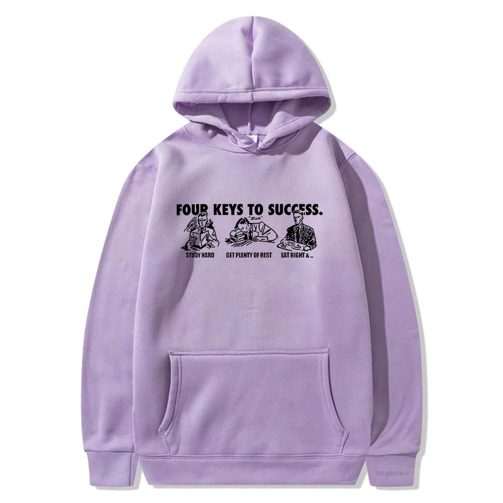 Four Keys To Success Free The Menendez Brothers Hoodie Men/women Hoodies Harajuku Aesthetic Winter Fleece Pullover Sweatshirt S