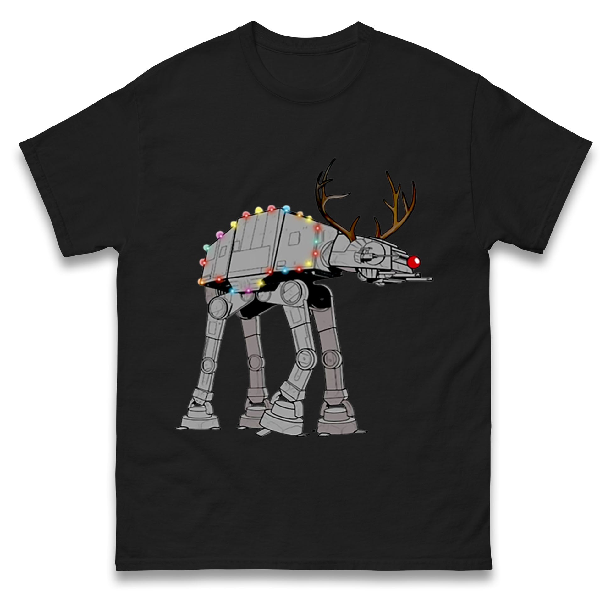 AT-AT Star Wars Christmas T Shirt Tshirt Mens Womens Unisex Tops Tees 4XL
