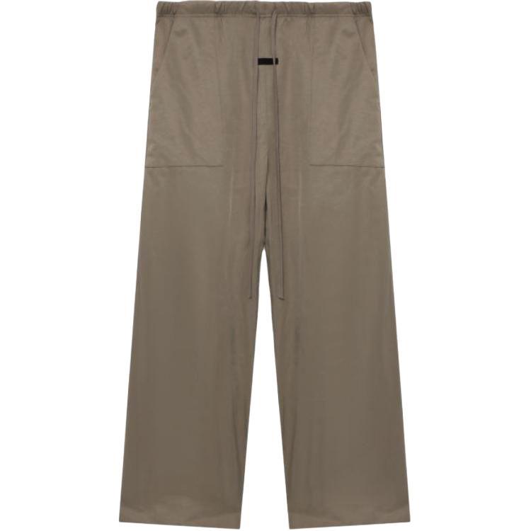 

Fear Of God Essentials Minimalist Daily Comfortable Versatile Pocket Drawstring Wide Leg Casual Pants Men pants ESSPTHO807FMO XL