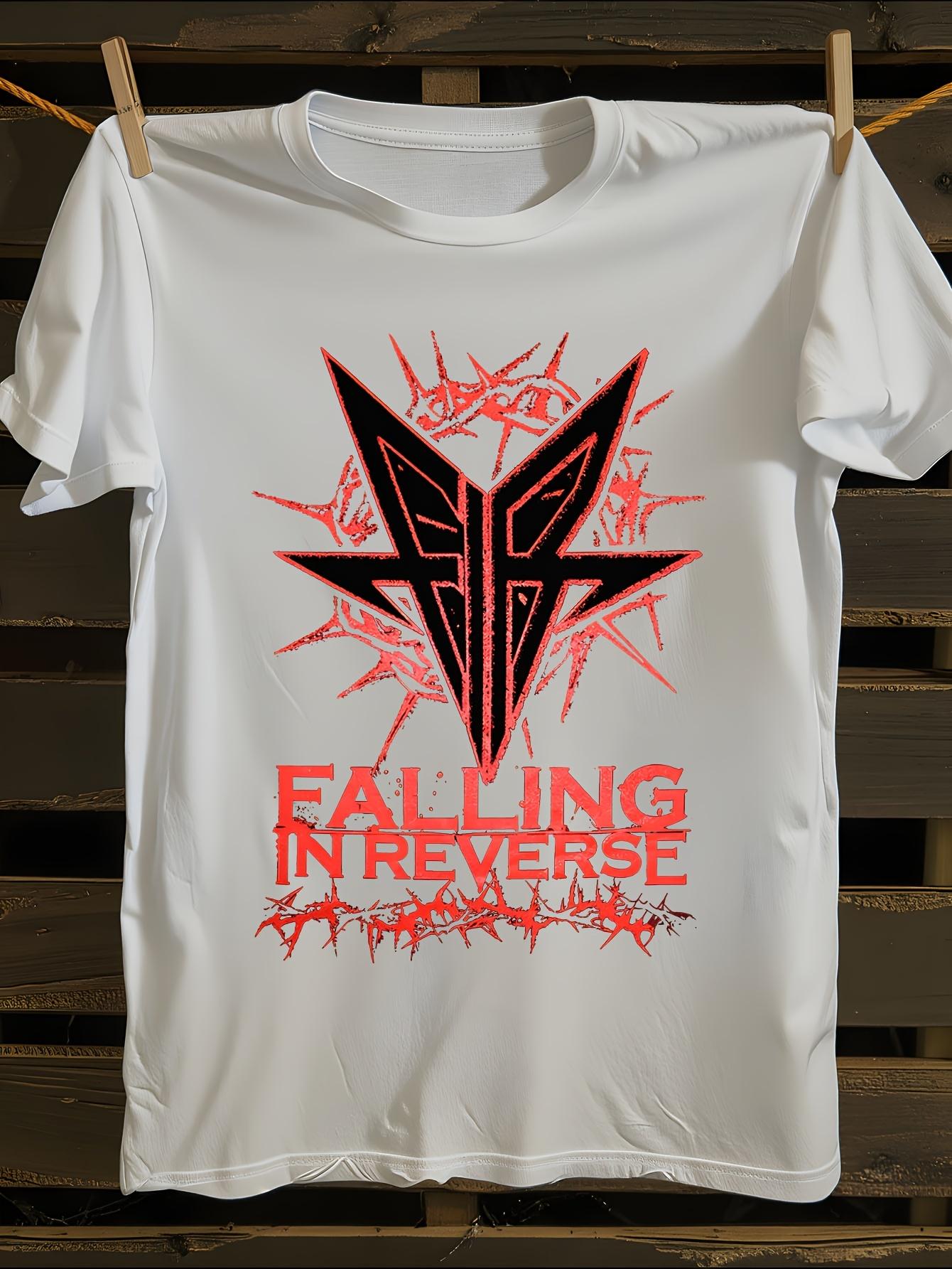 Falling In Reverse Official Logo Tshirt L