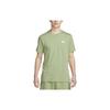 Sportswear Club Embroidered Logo Crew Neck T-Shirt Men Tops Oil-Green AR4997-386