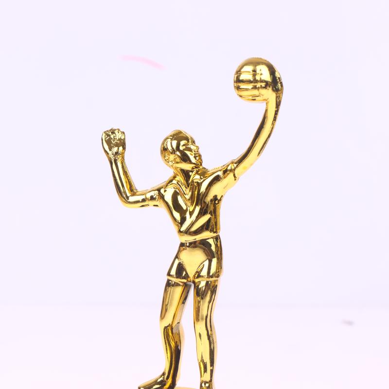 1 Piece Competition Cricket School Rewarding Supply Small Prize Cup Children'S Gold Trophy Awards Golf Plastic Model Craft