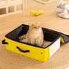 Waterproof Portable Pet Toilet Oxford Cloth Travel Litter Pan Mobile Cat Toilet  Going Out