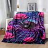 1 Stück Spinnenmuster Leichte Flanelldecke, Bequeme und Warme Decke, für Camping Sofa Bett und Couch Büro, Geeignet für Geschenk Leere