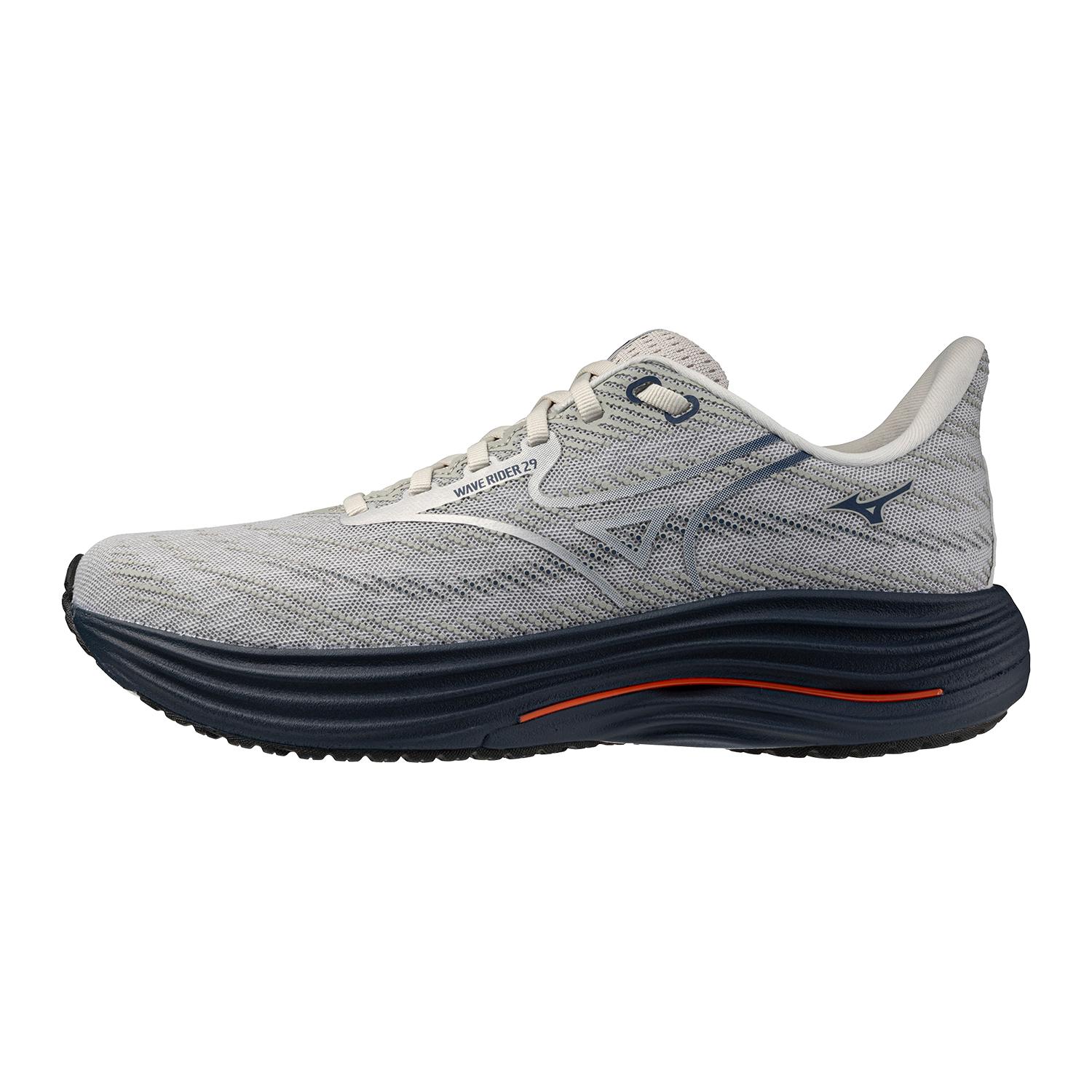 

Mizuno Wave Rider 29 Comfortable Low-Top Running Shoes Unisex sneaker Fog-Gray J1GC250581 40.5