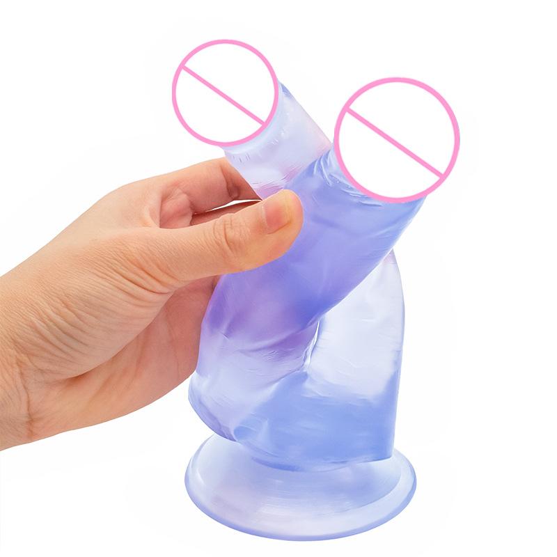 Size Double Head Dildo U-Shaped Small Dildo Female Masturbation Erotic Shaped Dildo