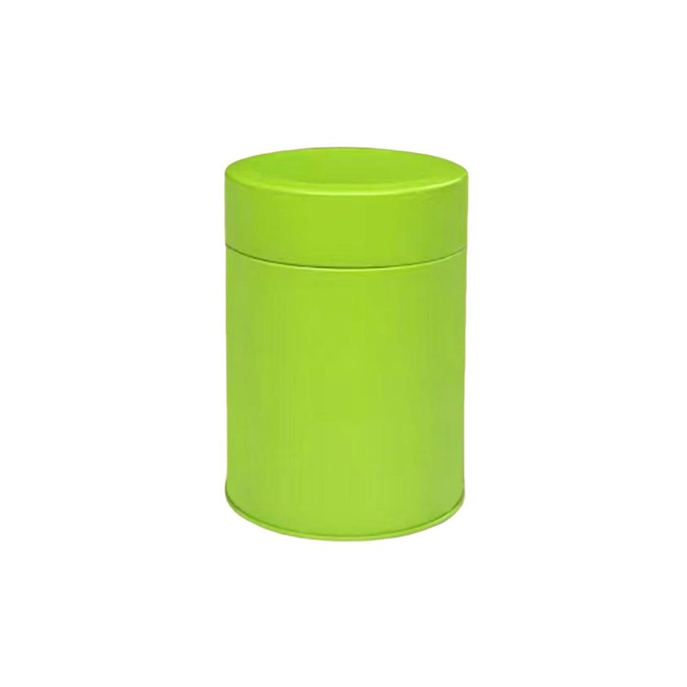 Hiqh Quality Tinplate Tea Tin Large Capacity Round Sealed Tea Can Moisture-proof Tea Jar for Home&Travel