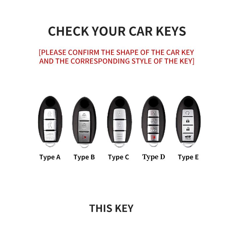 Suede Car Key Case Cover Fit For Q50 Q60 Q70 Qx50 Qx60 Qx70 G25 Fx Jx35 Fx25 Fx35 Ex37 Non-Oem Key Fob Protector