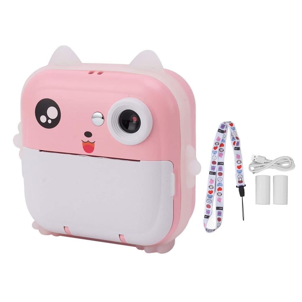 Children Digital Print Camera Kids Digital Print Camera USB Charging 5V 24MP Automatic Focusing 800mAh for Home
