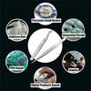 Electronic Anti-static Bending Industrial Tweezers, Straight-pointed Precision Stainless Steel Pliers, DIY Hand Tools
