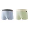 Teen Boys' Pure Cotton Boxer Briefs - Solid Color, Junior High Student Shorts