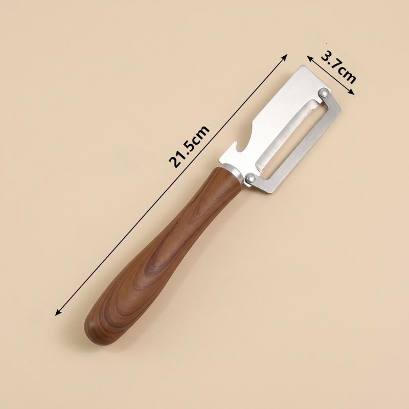 Kitchen Vegetable Peeler 3 in 1 Ultra Sharp Stainless Steel Multi Functional Peeling Slicing Tool for Fruit Potato Carrot Prep