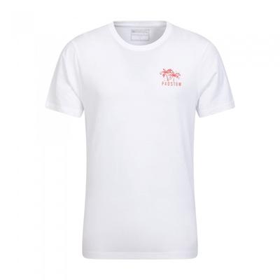 Mens Padstow Printed Organic T-Shirt