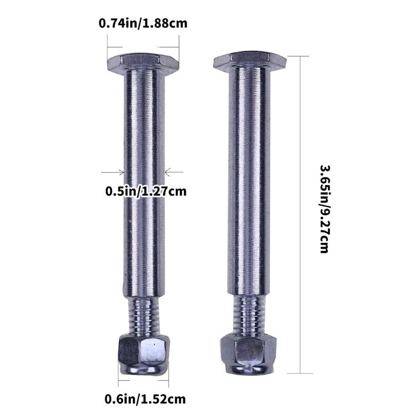 Garden Tool Bolt with Lock Nut Corrosion Resistant Material for Outdoor Power Equipment 137644,532193406