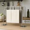 Vertical Dishcloth Drying Rack Save Space Dishrag Organizer Dish Rag Storage Rack  Countertop