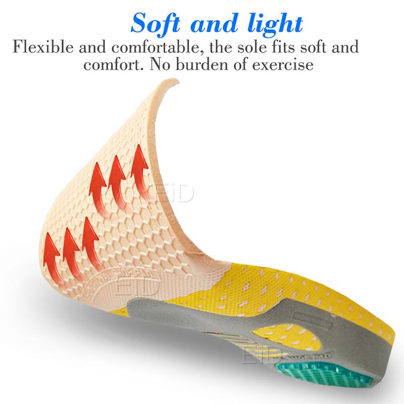 Ortopedyczna wkładka żelowa Flat Excellent Arch Support Pad Plantar Unisex
