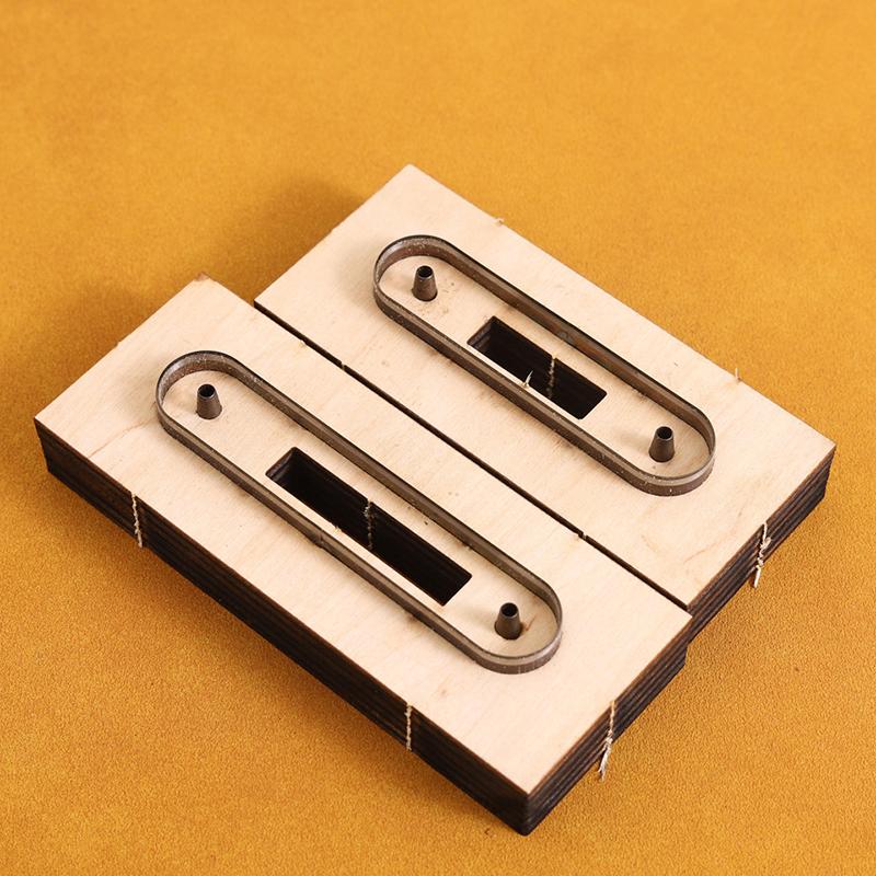 1Pcs Leather Craft Template Cutter Data Line Usb Cable Earphone Wire Organizer