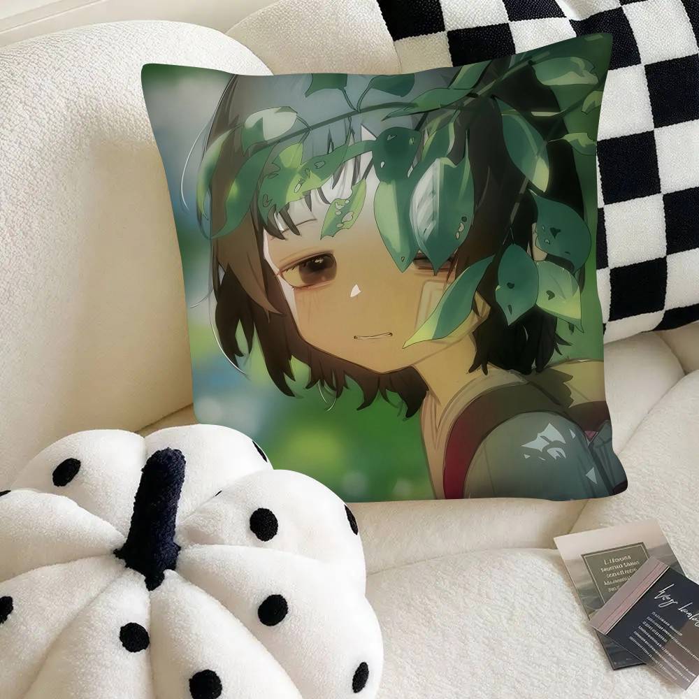 Shizuka Classic Anime Takopis Original Sin CUTE Pillow Case Square Pillow Bedroom Sofa Leisure Comfort Cushion Home Decoration