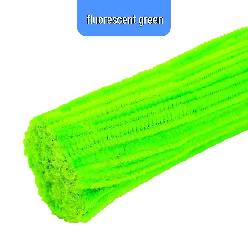 Handmade DIY Chenille Stem Fluff Flower Headband Ornament Material