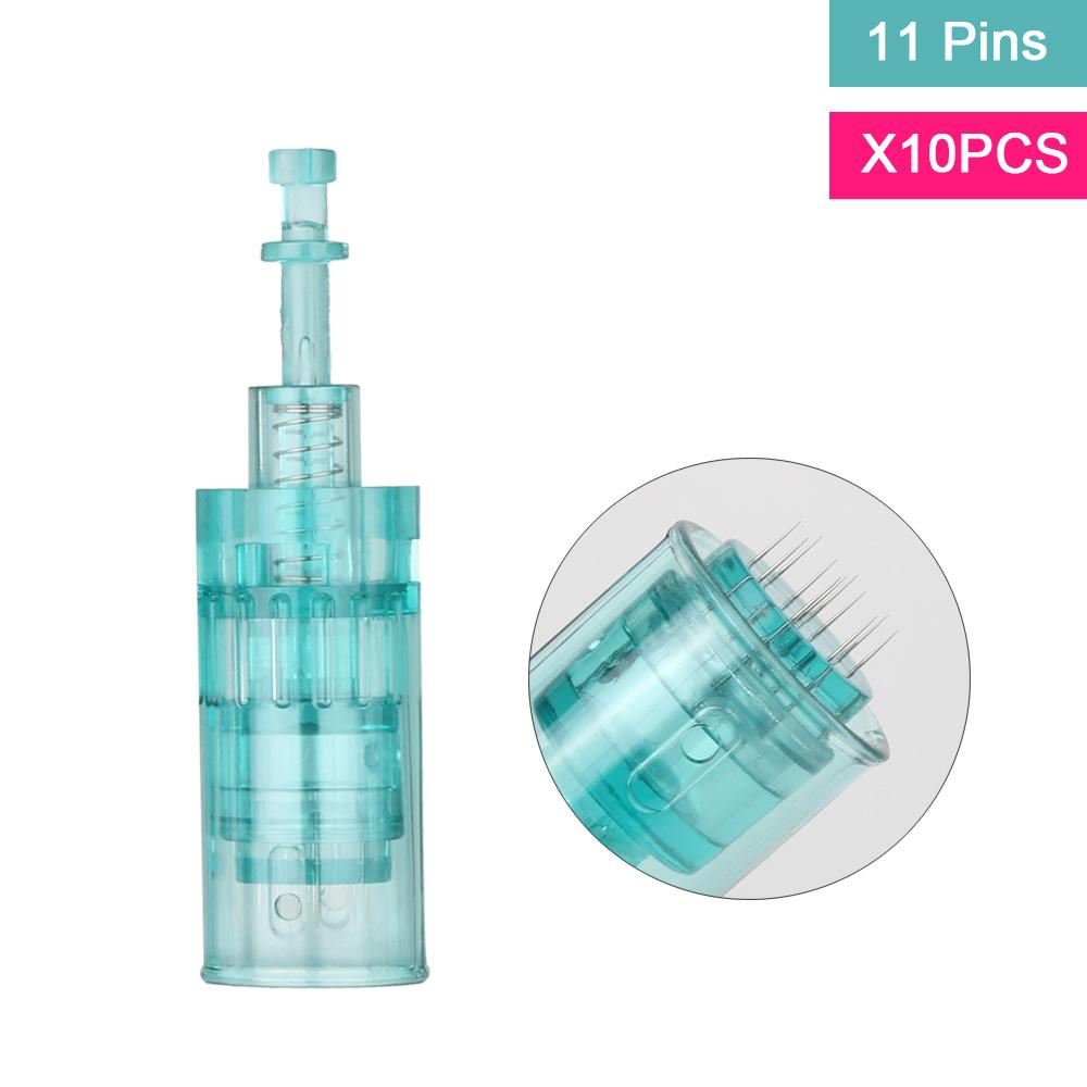 

Dr.Pen A6S, комплект оригинальных игольчатых картриджей, сменные одноразовые иглы для микронидлинга, роликовый дерма, сменные иглы 10-Pack