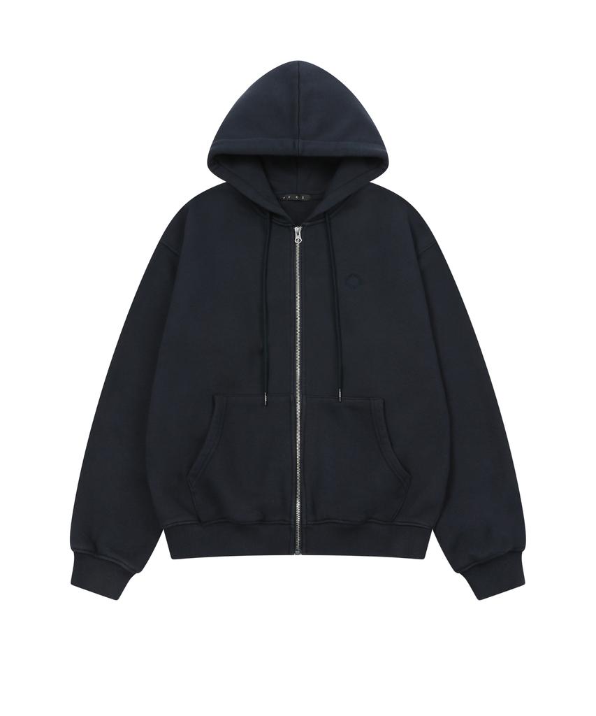 Chin Down Pycd Zip Hoodie (Navy)