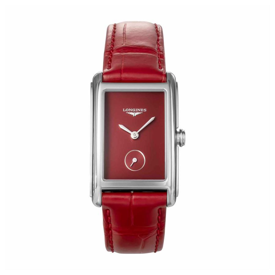 

LONGINES DOLCEVITA Quartz Ladies Red L5.512.4.91.2 Watch Luxury Watch Brand
