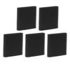 5 Pcs Air Filter Cotton 98760 Air Particles Fine Dust Trimmer Air Filter Cotton Black for Ryobi 98760 98760a Engine
