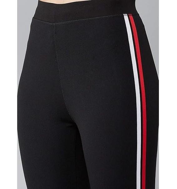Damen Skinny Fit Mid Rise Trainingshose