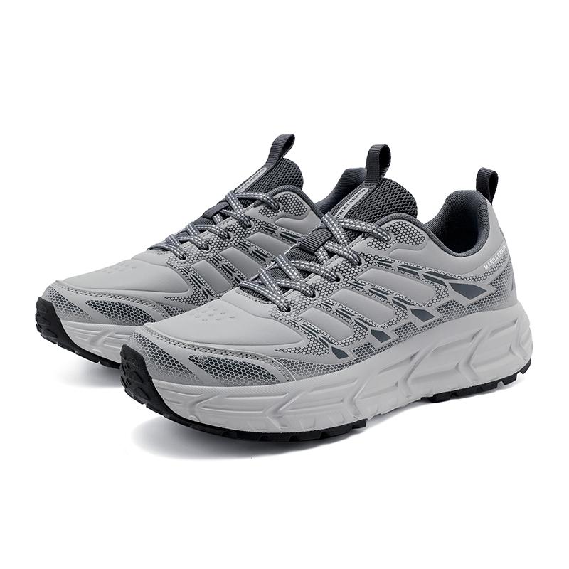 

Новые осенние спортивные туфли с кожаным верхом для мужчин и женщин, универсальные, легкие, дышащие кроссовки для бега, низкие, на шнуровке, обувь для ходьбы 36 серебряный серый
