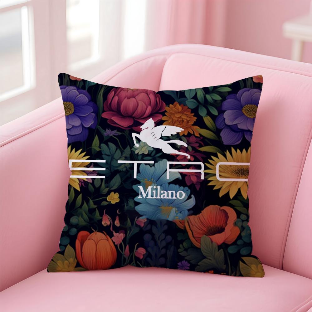 Brand E-EtroS Cushion Cover Comfortable Reversible Pillow Cover Ideal for Car Sofa Bedroom & Beyond