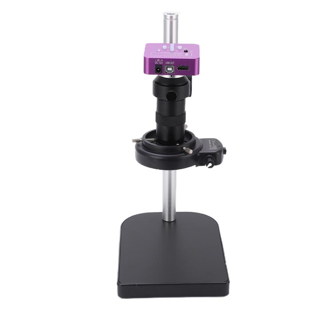 51MP USB Digital Microscope Camera Adjustable Stand with LED Light for Jewelry Mobile Phone Repair
