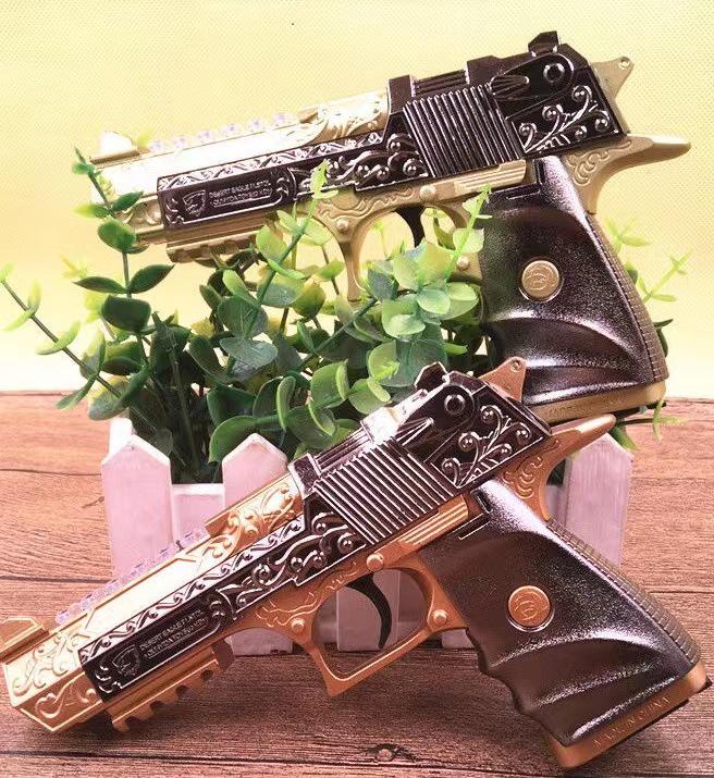Children's Electric Toy Gun with Sound, Light, and Vibration - Music & LED Effects Pistol for Boys