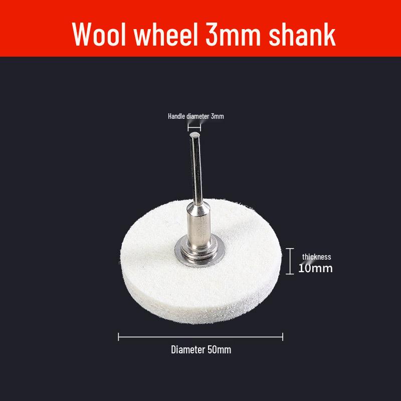Thickened Polished Cloth Polishing Head for Metal and Acrylic, Tool Artifact