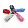 Modern Simple Style Zinc Alloy Small Lock For Luggage And Travel Bags